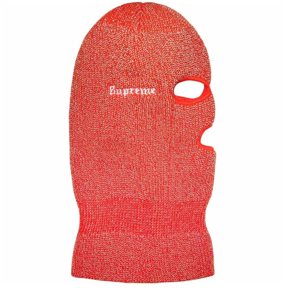 SUPREME ORANGE REFLECTIVE BALACLAVA